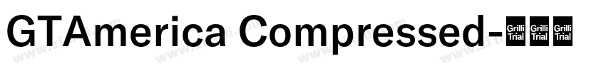 GTAmerica Compressed字体转换